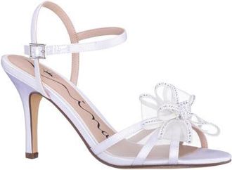 Nina Vayda Ankle Strap Sandal in White at Nordstrom, Size 8.5