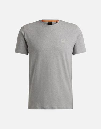 HUGO BOSS Mens Hugo Boss Grey Tales Mens Crew Neck T-Shirt - Size: 40