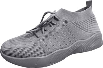 Generic Womens Slip On Walking Shoes Breathable Mesh Orthopedic Running Sneakers Lightweight Casual Comfort Air Cushion Slip On Sports Shoes Workout Tennis Gy