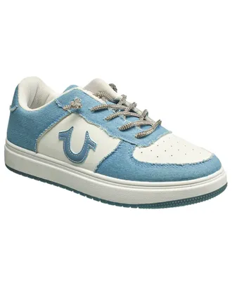 True Religion Womens Allison Lace Up Sneaker