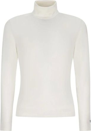 Celine High Neck Top in Athletic Cotton Jersey - male - CELINE - Turtlenecks - White - M - Knitwear