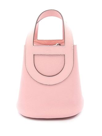 Hermès Borsa a mano In The Loop 18 in pelle Clemence e Swift 2024 - Rosa