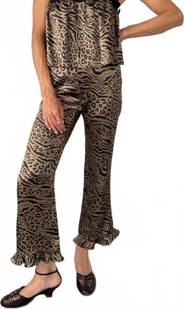 Ciao Lucia Kaja Pants In Leopard