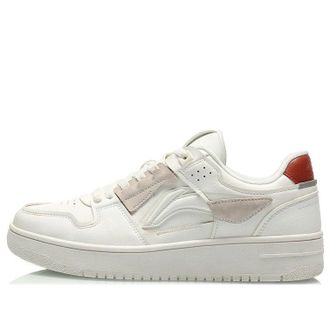 Li-Ning Classic Skateboarding White Red AGCS391-2