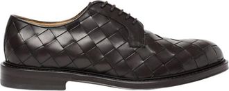 Scarosso Schoenen, Heren, Bruin, 41 1/2 EU, Leer, Harry Brown Woven