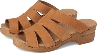 Sanita Monika Womens Wedge Shoes Chestnut : EU 42 (US Womens 10.5-11) Regular, Leather