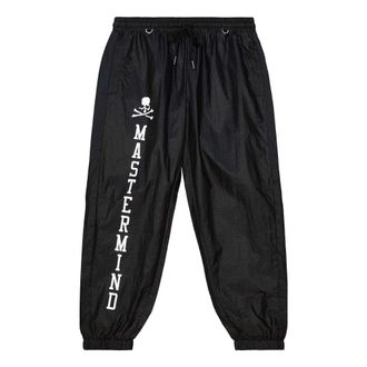 Mitchell & Ness x MasterMind FW22 World Nylon Pants Black PWUP5244-CLBYYPPPBLCK