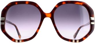 Chlo&eacute; Chloe zonnebril CH0105S 004 Tortoise grijze gradi&euml;nt