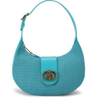 Kurt Geiger Chelsea Woven Hobo in Turquoise at Nordstrom Rack