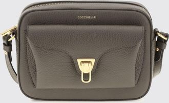 Coccinelle Mini camera bag Beat in pelle martellata con tracolla