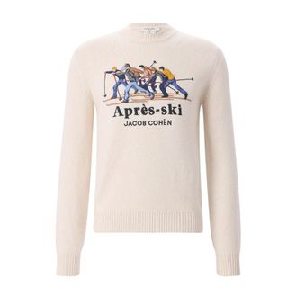 Jacob Cohen Maglia a girocollo - - Knitwear - Uomo - Beige - XL