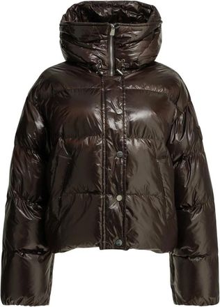 Pinko Piumino Impasto - - Jackets - Donna - Marrone - XS