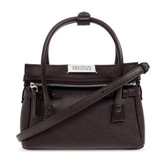 Maison Margiela Handbags, unisex, Brown, Size: ONE SIZE 5AC East West Small Handbag