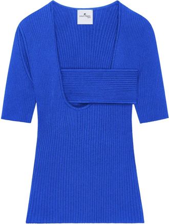 Courrèges Maglione Infinity - Blu