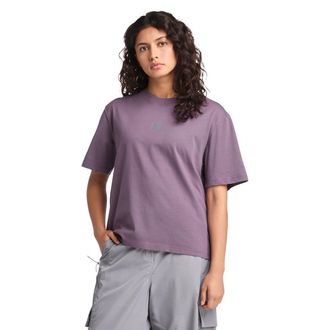 Timberland T-Shirt TIMBERLAND, Damen, Gr. XXL, lila, Obermaterial: 100% Baumwolle, unifarben, Rundhals, Shirts T-Shirt