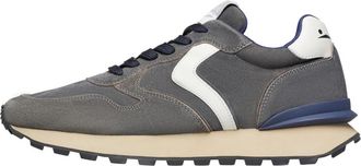Voile Blanche Paris Race - Heren - Sneakers - Blauw - 42 EU - Leer - Schoenen
