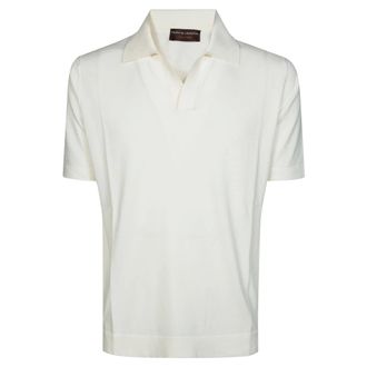 FILIPPO DE LAURENTIIS Polo Shirts, male, White, Size: 2XL Polo Skipper MM