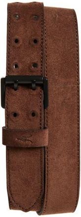 AllSaints Covered Eyelet Leather Belt in Bitter Brown at Nordstrom Rack, Size 32