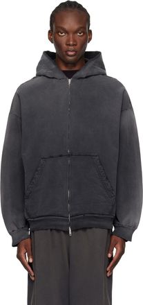 【BALENCIAGA】Crest Molleton Archetype ジップアップフーディ BALENCIAGA】Key Crest Molleton Archetype ジップフーディ