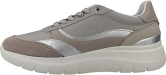 Geox Plummery Sneaker - Dames - Sneakers - Veelkleurig - 37 EU - Leer - Schoenen