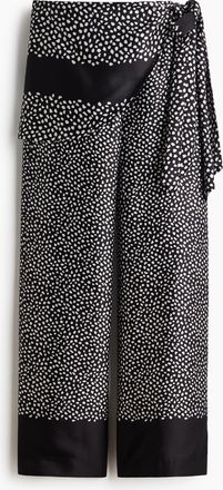 H&M Skirt-layered trousers - Schwarz