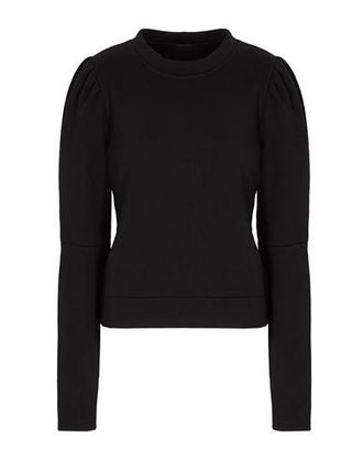 8 by YOOX ORGANIC COTTON PUFF-SLEEVE SWEATSHIRT