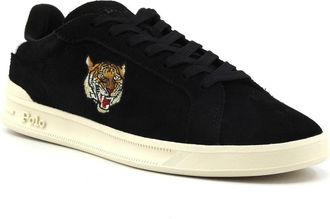 Ralph Lauren Sneakers - Heren - Sneakers - Zwart - 45 EU - Leer - Schoenen