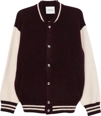 Laneus Color Block Band Collar Jacket - Heren - Bomber jackets - Veelkleurig - M - Katoen - Jassen