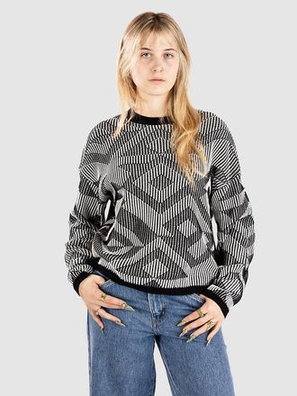 Iriedaily Ribby Knit Strickpullover schwarz