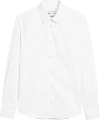 Ami White Ami De Coeur Cotton Shirt