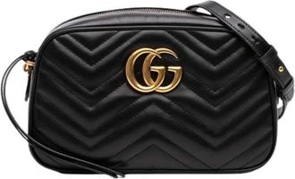 Gucci Borsa a tracolla vintage trapuntata Pre-owned - - Pre-owned - Donna - Nero - ONE SIZE