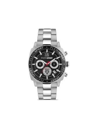 Plein Sport Wildcat Chronograph horloge - Zilver
