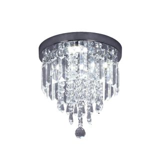 OEM L&aacute;mpara De Ara&ntilde;a, Dise&ntilde;o Moderno, Iluminaci&oacute;n Led, Color Negro, Blanco C&aacute;lido