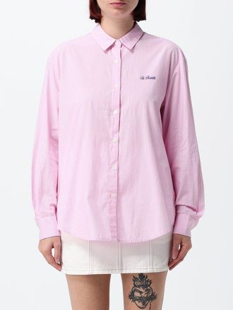 MC2 Saint Barth Striped Cotton Relaxed Fit Shirt with a French Collar