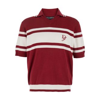 Dolce & Gabbana Heren, Tops, Rood, Maat: L Katoen