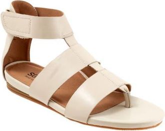 Softwalk Cabo Gladiator Sandal in Ivory at Nordstrom, Size 10.5