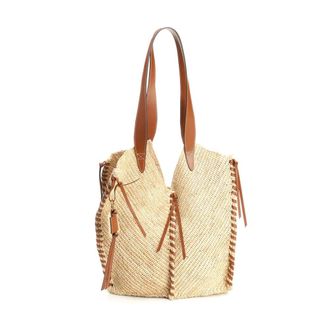 Isabel Marant Tampa Raffia Bag - female - Isabel Marant - Shopping Bags - Beige - ONE SIZE - Bags