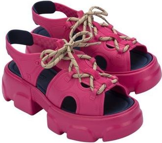 Melissa Camp Platform Sandal in Pink/blue at Nordstrom, Size 10