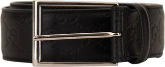 Gucci Belts, male, Black, Size: 75 CM Leather Belt