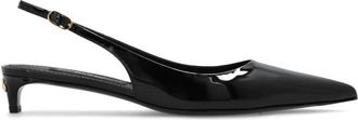 Dolce & Gabbana Lollo pumps - Dames - Pumps - Zwart - 36 1/2 EU - Leer - Schoenen