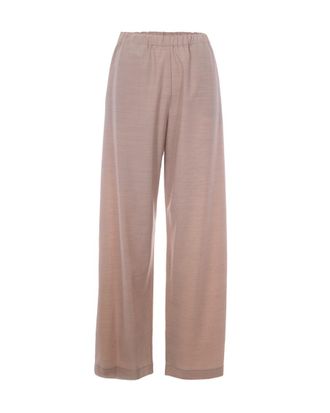 Fabiana Filippi Light Pink Straight Flat Front Pants