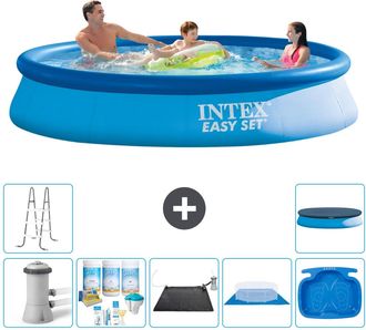 Intex Piscina Easy Set Redonda - 366x76 Cm - 8-piezas S21152