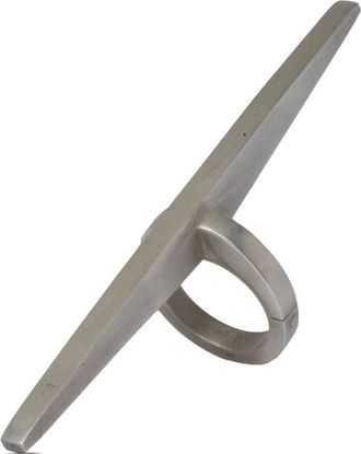 Parts Of Four Sistema 3D-detail ring - unisex - Sterling Silver - 5