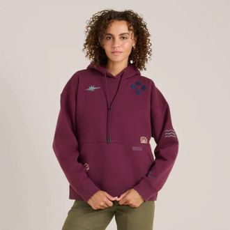 Roark Hiker Hoodie In Blackberry