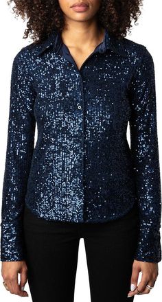 Zadig&Voltaire Tawny Sequins Shirt