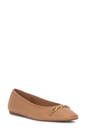 Vince Camuto Virna Square Toe Flat in Cortado at Nordstrom, Size 6.5