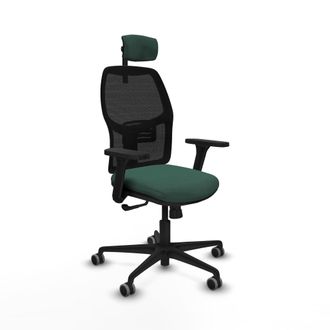 Piqueras y Crespo Silla De Oficina Piqueras Y Crespo Alfera Negro Reposabrazos 3d