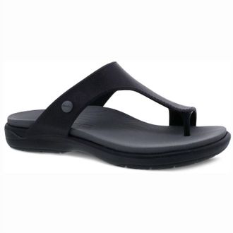 Dansko Womens Krystal Molded Sandals In Black
