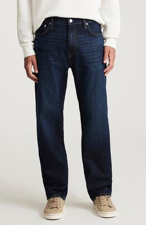 Mavi Marcel Relaxed Straight Leg Jeans in Deep Brushed Classic at Nordstrom, Size 30 X 32