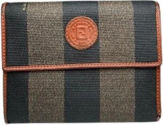 Fendi Pre-owned Wallets, female, Orange, Size: ONE SIZE Pre-owned Wallet